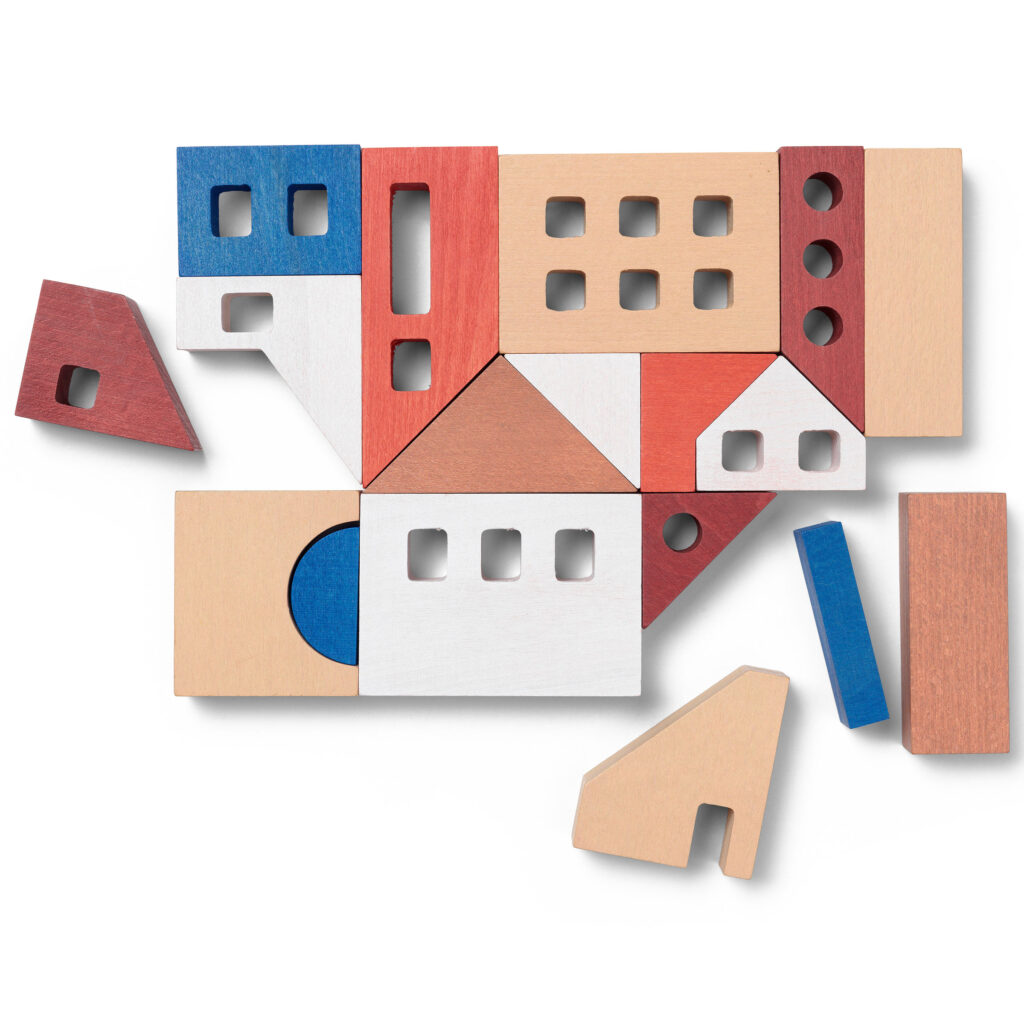 Ferm Living Little architect blocks is one of my favorite wooden building blocks